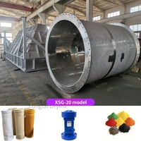 Sécheur centrifuge à flash personnalisé à grande vitesse pour poudre de matériau Ti, moteur de pompe pour batterie au lithium, gâteau filtrant, transformation alimentaire, énergie