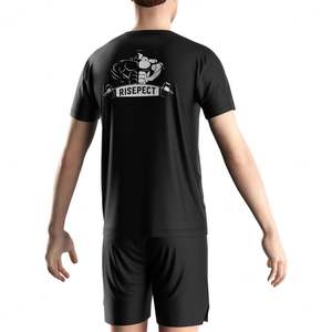 T-shirt Vintage de Musculation pour Hommes, T-shirt de Powerlifting, T-shirt de Sport Uni pour l'Été, T-shirt Athlétique - Product Image 6