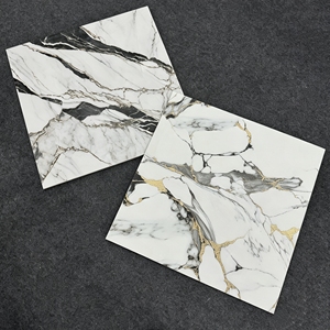 Nuevo Modelo de Lujo, Baldosa de <span class=keywords><strong>Porcelana</strong></span> Pulida y Esmaltada con Aspecto de Mármol de 600x600 mm <span class=keywords><strong>para</strong></span> Vestíbulos de Hoteles y Espacios de Vivienda en Villas - Product Image 5