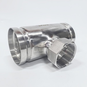 MAYER 不锈钢配件制造商定制不锈钢凹槽配件异径三通 RWAS WATERMARK 标准 - Product Image 2