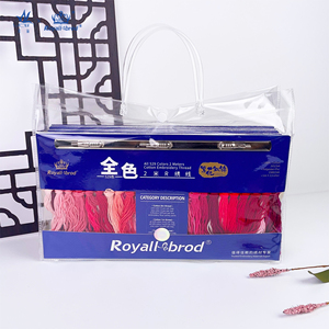 Thân thiện với môi trường bông thêu chủ đề 529 màu sắc 1m * 2/lỗ <span class=keywords><strong>Cross</strong></span> <span class=keywords><strong>Stitch</strong></span> cho Crochet may đa năng lưu trữ - Product Image 1