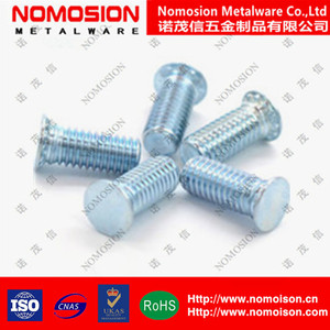 FH-2 # Remache a presión 25-5 de 0.1875 pulgadas de acero al carbono galvanizado con cabeza plana y brida para chapa metálica - Product Image 3