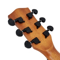 Wholesale Cheap OEM ODM Full Size 41 Inch All Mahogany Steel String Acoustic Guitar Custom Logo Folk Musical Instrument