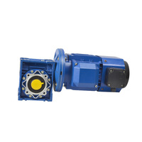 Réducteur à engrenages hélicoïdaux à trois étages WBE1285-WD-187-0.37kW, montage horizontal, 1440 tr/min entrée/sortie, couple de sortie 11 Nm, personnalisable