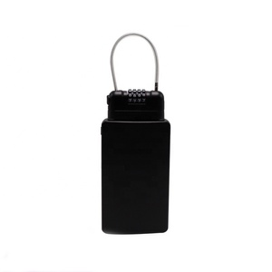 Mini Personal Safe Traveler LockBox 4 digit Combination Lock Portable Storage Safe Box