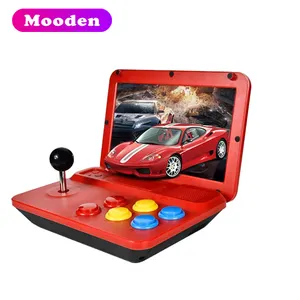 A13 Flip Arcade Box 10 Inch Screen Handheld Game Console 3000 Games Retro Gaming Console For SFC /PS1