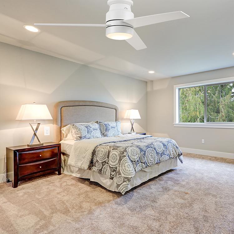 CARRO Ranger 52inch Luxury Europe style ceiling fan for home decorative DC ceiling fan with LED light