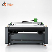 Máquina de Corte Vibratoria CNC con Alimentación Automática para Papel, PU, Tela, Espuma EVA, Goma, Alfombrillas de Coche, Tablero KT, Fibra de Carbono