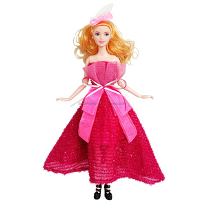 Nouvelle poupée miniature 2023 de 30 cm, petite poupée transparente style Sweet Wind, avec <span class=keywords><strong>coiffe</strong></span> papillon tendance et vêtements interchangeables pour personnalisation DIY - Product Image 4