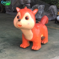 Scooter électrique pour enfants à haute simulation, mignon, animatronique, réaliste, dinosaure et animal, pour aire de jeux