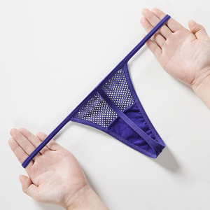 Pantalones T de talla grande de interés europeo y americano sentido femenino de personalidad Cadena de taladro costura de malla transpirable Fitne de mujer - Product Image 4