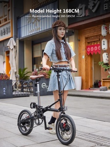 Bicicleta plegable de alta calidad MINT de 16 pulgadas, 7 velocidades, 16 pulgadas, marco completo a prueba de golpes, bicicleta Plegable ligera - Product Image 2