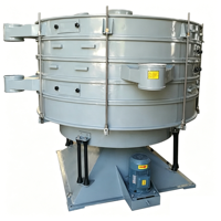 Tamis rotatif circulaire en acier inoxydable QINNY pour la raffinure des pigments alimentaires naturels et la tamisage de poudres fines