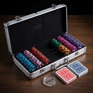 Jetons de <span class=keywords><strong>poker</strong></span> en PVC imperméables, motif blé, poids lourd 14 grammes, numérotés sur mesure, directement de l'usine, pour casino - Product Image 6