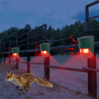 Sistema de alarma solar para exteriores de nuevo diseño Alarma de seguridad para exteriores con 6 luces LED para granja de jardín doméstico