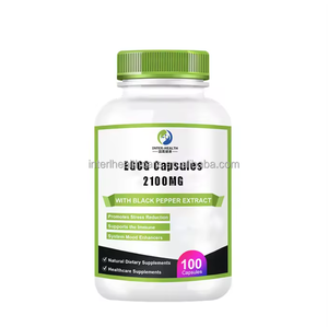 Extrait de thé vert bio santé globale antioxydant amincissant soutien épigallocatéchine gallate EGCG capsule - Product Image 2