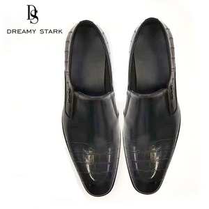 Zapatos de Vestir Formales para Hombre, Estilo Slip-On, Hechos a Mano por Dreamy Stark, de Cuero Vacuno Genuino Negro, para Bodas, Oficina, Invierno, Casuales, para Caminar - Product Image 6