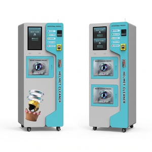 Máquina expendedora de autoservicio para lavado de cascos de motocicleta, limpieza automática, desinfección, desodorización y sanitización de cascos - Product Image 3