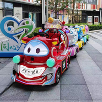 Train électrique sans rails commercial pour sites touristiques, fermes et extérieur, à vendre