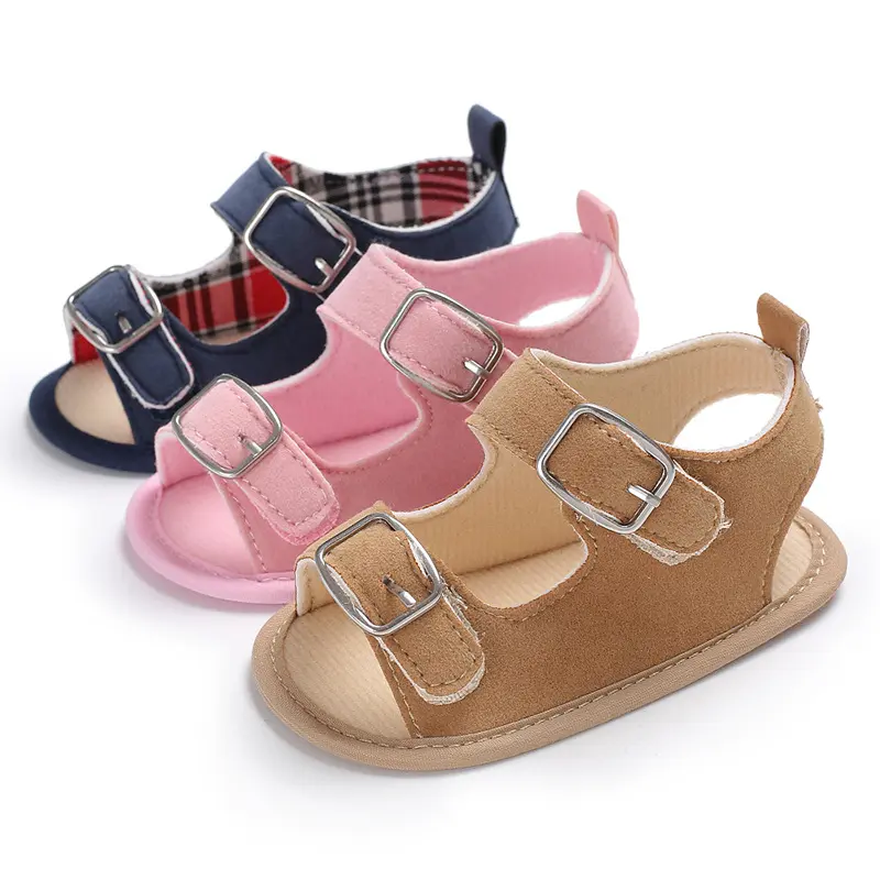 Amazon hot Casual Siliconen 0-2 jaar baby Peuter sandalen voor baby