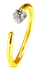 Gold heart