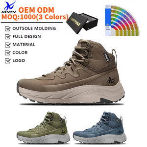 Top 5 Heavy Duty Jungle All Season Cool Looking Más duradero Caminar Senderismo <span class=keywords><strong>El</strong></span> mejor calzado de mochilero <span class=keywords><strong>Botas</strong></span> Zapatos <span class=keywords><strong>para</strong></span> pies anchos - Product Image 1