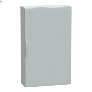 Nsypla1273g Armoire de sol 1 porte en polyester renforcé de fibre de verre, IP 65, 750 mm, Gris commun 320 mm, Série Panelset 1250 mm - Product Image 1