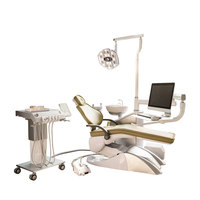 Italie Safety M8 Haute Qualité Kegon Économique Porte-instruments dentaire à revêtement PU pour fauteuil dentaire avec kit dentaire complet