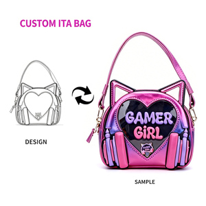 Bolso Tote de Gran Capacidad con Diseño de Puntos, Estilo Y2K, Personalizable con Logotipo, Fabricación Profesional en China - Product Image 1