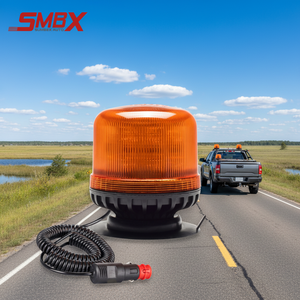 Luz Estroboscópica de Perfil Bajo Súper Brillante SMBX SM822GH, ECE R65 R10 IP66, Luz Indicadora Impermeable para Camiones de Flotas Comerciales - Product Image 1