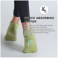 Vente en gros de nouvelles chaussettes personnalisées Fabricant de chaussettes antidérapantes antidérapantes de haute qualité Pilates personnalisées