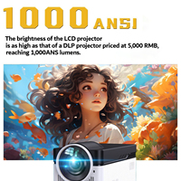 LONNST HY450 Beamer Mobile Theater Gaming LED Android Proyector Portable Smart Home Cinema Mini Projector 4k Video WiFi TV
