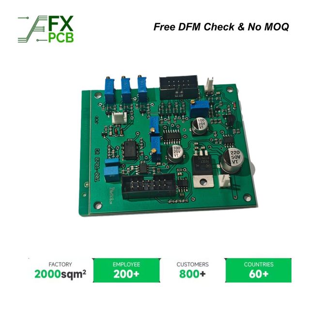 FR4 PCBA Bank Security Access Control Alarm Controller Retail Loss Warehouse Asset Parking Management IP Camera Radar Detection