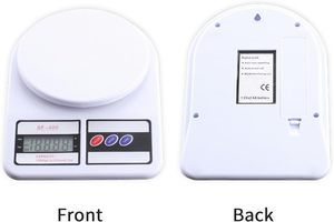 เครื่องชั่งครัวขนาดเล็ก สแตนเลส พร้อมจอ LCD และฝาปิด ใช้พลังงานจากแบตเตอรี่ รับน้ำหนักได้ 5 กก. - Product Image 6