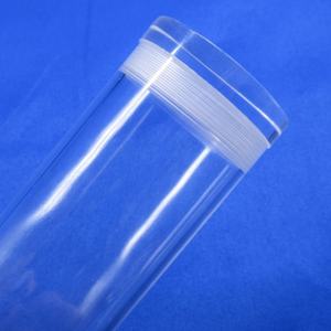 Tube en acrylique transparent avec vis extérieure, tube en acrylique transparent fileté - Product Image 3