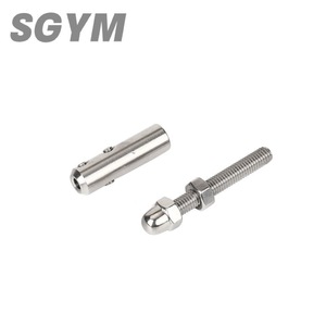 <span class=keywords><strong>Morsetto</strong></span> a croce per tendicavo in acciaio inox 316 per ringhiere, raccordo filettato, terminale di tensionamento e ancoraggio - Product Image 6