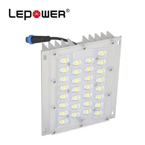 Desain Surya Aluminium Casting Lampu Jalan Modul Led IP67 50W 40W 30W Modul LED 180lm/W 200lm/W