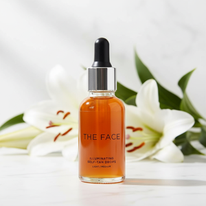 Gotas Autobronceadoras Hechas con Ingredientes Naturales y Orgánicos, Gotas Autobronceadoras de Bronceado Medio para la Cara, para Agregar a la Piel del Rostro - Product Image 1