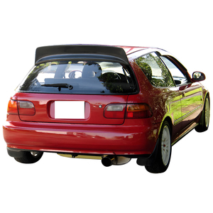 Alerón de Techo Estilo BYS para Honda Civic 1992-1995 EG JDM, Negro Mate, Repuestos para Automóviles - Product Image 2