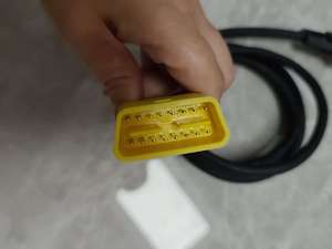 Câble principal intégré EV17 pour LAUNCH X431 Pro3S 3.0 <span class=keywords><strong>DBSCAR5</strong></span> OBD2 Mâle BD15 Femelle Trois Rangées, Câble de connexion hôte OBD - Product Image 3