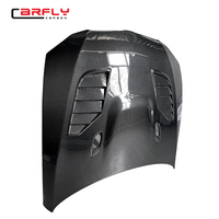 Nouveau capot moteur avant en fibre de carbone style V pour E92 M3 Coupé deux portes avec boulons - Fixation par vis - Finition transparente