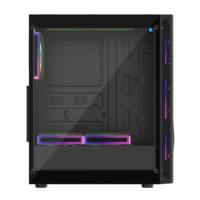 Boîtier PC de jeu Mid Tower et boîtier d'ordinateur ATX au design spécial avec panneau en maille