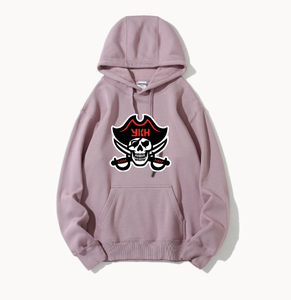 Autumn and Winter Heavyweight Hoodies Customized Printed Plush and Thickened Solid Color Men's Fashion Brand Customized