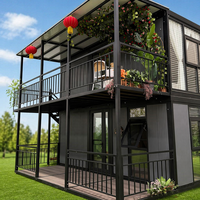 Casa Contenedor Plegable Multifuncional de 2 Dormitorios, Portátil y de Alta Calidad, con 5 Años de Garantía, para Uso en Supermercados y Escuelas - Jutong