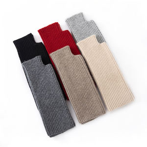 Jxwatcher Vente en gros Gants sans doigts en tricot de <span class=keywords><strong>cachemire</strong></span> doux personnalisés Mitaines Unisexe Chauds d'hiver <span class=keywords><strong>Noir</strong></span> Ski - Product Image 1