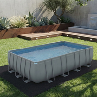 Tissu non tissé protecteur en feutre pour sous-couche de liner de piscine, polaire anti-perforation pour piscines enterrées et hors sol