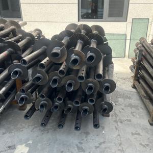 تطبيق أكوام الأساس اللولبية الصلب المجلفن نظام أكوام حلزونية - Product Image 3