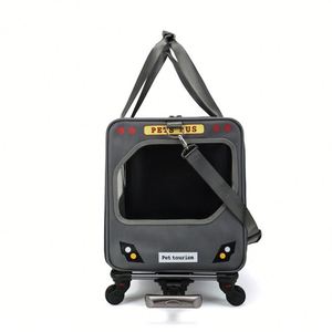 Dropshipping High Quality Airline Approved <b>Pet</b> Stroller Breathable Cats <b>Carrier</b> Foldable <b>Pet</b> Handbag - Product Image 4