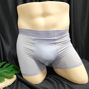 <b>Custom</b> Logo Nylon Spandex Wholesale Mens Briefs & <b>Boxers</b> Hot Sale New Desgin <b>Boxer</b> Breathability Man Underwear Solid Color - Product Image 5