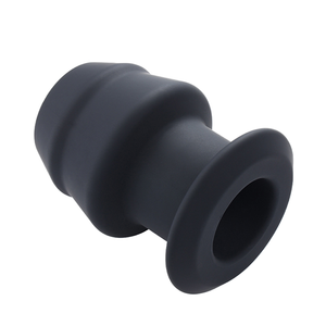 Tapón Anal de silicona negra, juguetes de diferentes tamaños, Base redonda, tapón Anal hueco, productos sexuales para adultos - Product Image 6